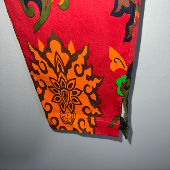 Gretchen Scott Slim Fit Pants-Bright Print-Ankle Length-Size XS - Picture 5 of 10